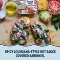 thumbnail image 3 of Beach Cliff Wild Caught Sardines in Louisiana Hot Sauce, 3.75 oz Can, 3 of 9