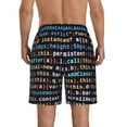 thumbnail image 3 of KLL Function Source Code1 Men's Casual Summer Beach Shorts Hawaiian Shorts with Pockets-XX-Large, 3 of 5