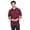 Burgundy, variant on D100 Men's Pima Piqué Short-Sleeve Polo - BURGUNDY - XL