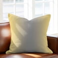thumbnail image 2 of Ombre Throw Pillow Cover Lemon Yellow and Grey Gradient Cotton Linen Cushion Cover Throw Pillow Case with Invisible Zipper for Couch Sofa Bed Chair Car 16x16 Inch, 2 of 14