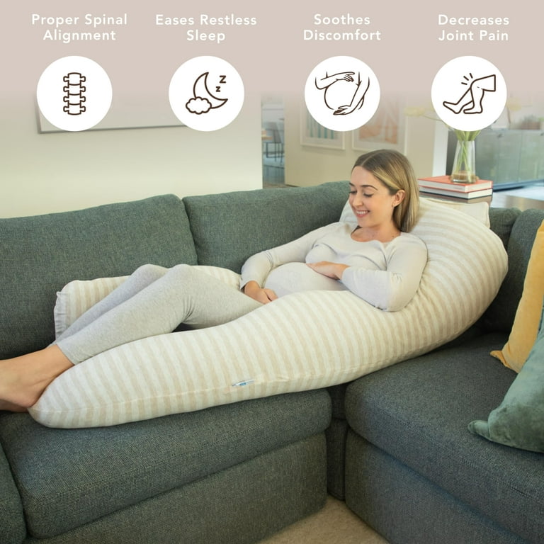  Pharmedoc Pregnancy Pillows, U-Shape Full Body Pillow
