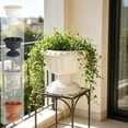 Yangka European Style Vintage Planter, Pedestal Flower Pot For Garden