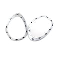 thumbnail image 4 of PARA EL ANILLO DE BORDE DELANTERO DE REEMPLAZO DE 2PCS PARA 2011-2016 OEM 51139801573; 51139801574, 4 of 7