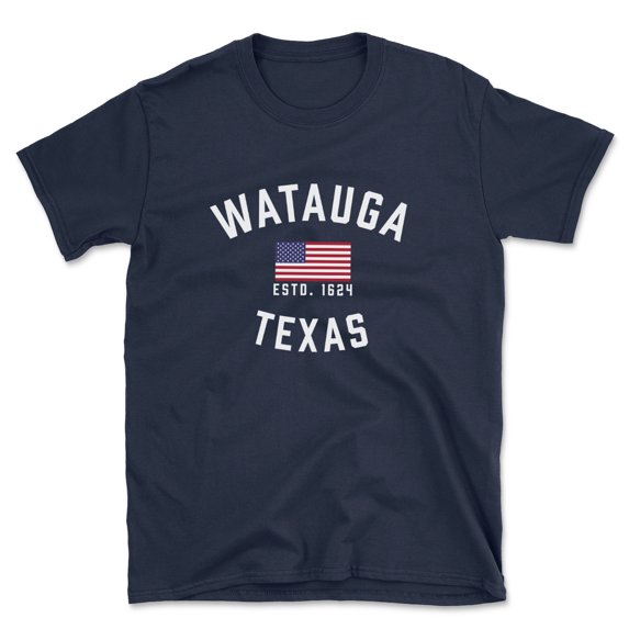 Watauga Texas Patriot Men's Cotton T-Shirt