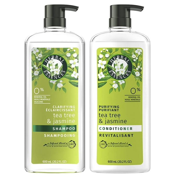 Herbal Essences, Clarifying Shampoo and Purifying Conditioner, Tea Tree
