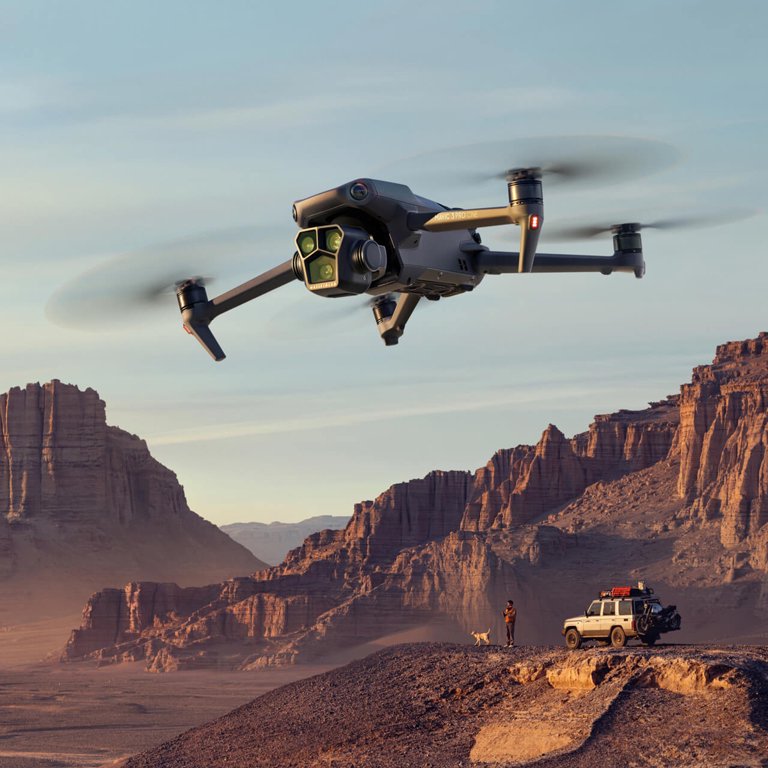 DJI Mavic 3 Pro Drone with Tri-Camera System, Video Recording, Fly