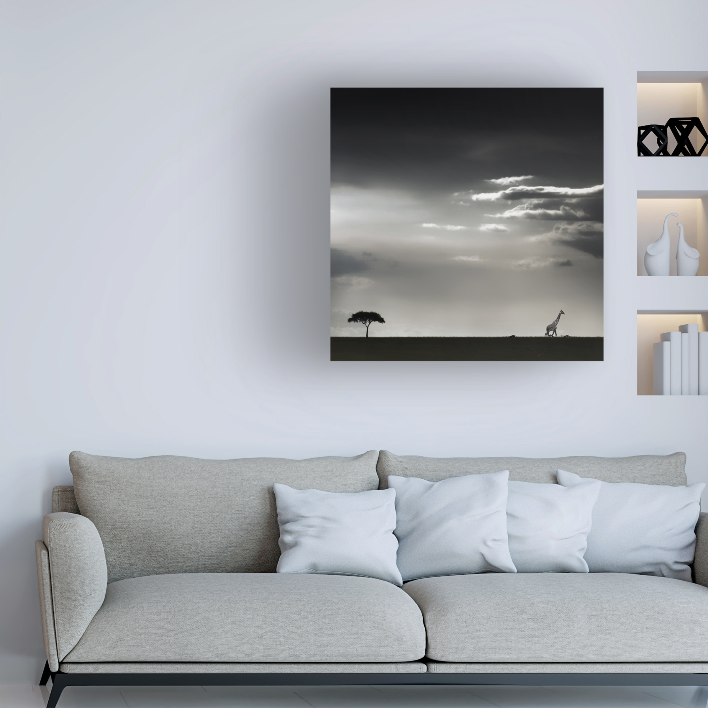 Piet Flour '15 Minutes Of Happiness' Canvas Art