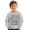 C238 Light Gray, variant on CONZONE Little Boys Sweatshirts Dinosaur Graphic Hoodies Fall Winter Pullover Boys Clothes Size 5-6 Years