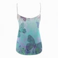thumbnail image 6 of Womens Summer Adjustable Spaghetti Strap Scoop Neck Tank Tops - Loose Fit Camisole Sleeveless Cami Top Summer Tank Tops For Women, 6 of 6