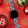 thumbnail image 3 of Peanuts Christmas HD Unisex Watch Band Compatible with FitBit Versa 3 & Sense (20mm Short Holiday Happiness) by Affinity Bands, 3 of 4