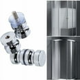 thumbnail image 2 of Perillas para mamparas de ducha de cromo pulido, compatibles con puertas de ducha de vidrio para una actualización elegante de su baño, 2 of 5
