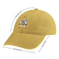 thumbnail image 2 of 100 Days of School Sand Colour Hat Adjustable Funny Fashion Unisex Baseball Cap for Men Women, 2 of 7
