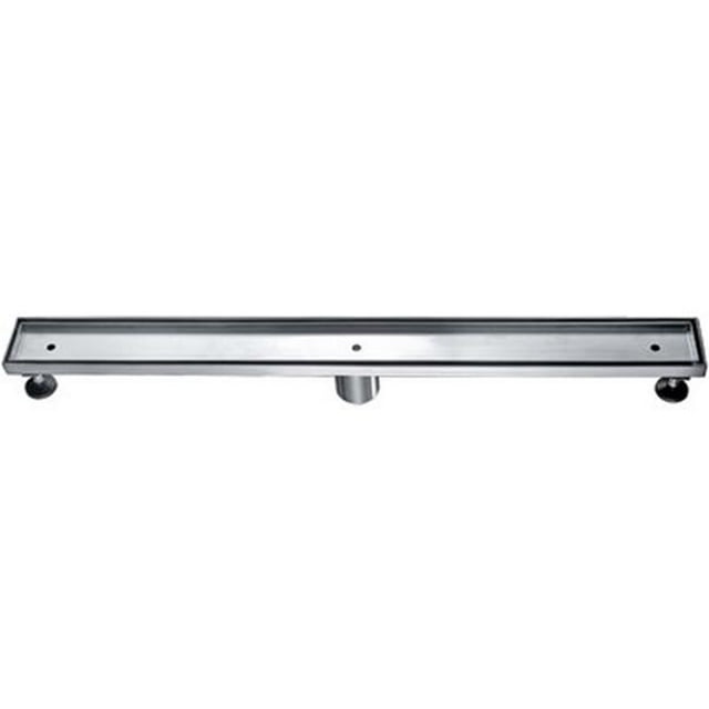 32 in. Modern Stainless Steel Linear Shower Drain with Cover