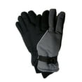 thumbnail image 2 of Aquarius Boys Gray & Black Snow & Ski Gloves Thinsulate Insulated Wrist Strap L (13-18), 2 of 2