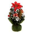 thumbnail image 2 of árbol de Navidad artificial de 19cm Decoración de de Navidad para estante de escritorio rojo Colco Min. Árbol de Navidad, 2 of 8