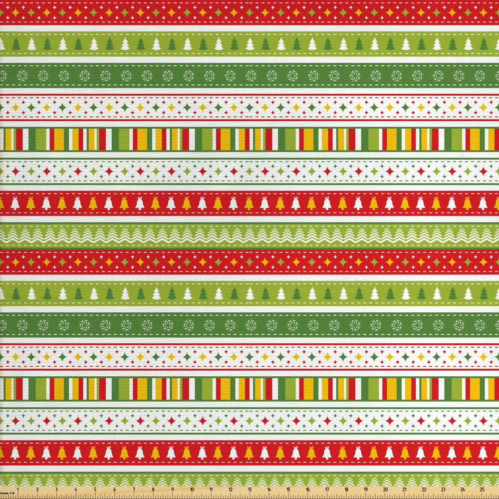 Christmas Theme Sofa Upholstery Fabric by the Yard Decorative Fabric