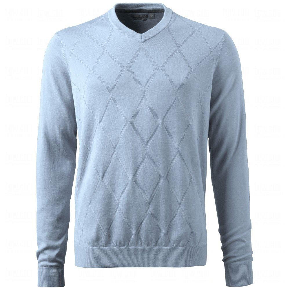 Diamond Texture Pima Pullover 