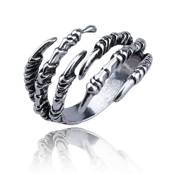 Guardurnaity Anillo en forma de garra Adorno de mano unico Adornos para dedos Chicos jovenes Punk Aleacion Artesania Anillos para juntas Regalo Hombre Ropa zapatos y accesorios Miscelanea Guardurnaity...