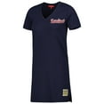 thumbnail image 2 of Women's Mitchell & Ness  Navy St. Louis Cardinals Cooperstown Collection V-Neck Dress, 2 of 5