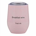 thumbnail image 2 of Christian Brands F2807 12 oz Thats All Stemless Wine Tumbler  Blush Pink - Breakfast WinePack of 2, 2 of 3