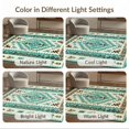 thumbnail image 7 of ODIKA Aztec Bold Southwestern Border Motif Stripe Stepped Motifs Vintage Non-Slip Chair-Friendly for Dining Room, Large Office, Lounge, 7 of 7