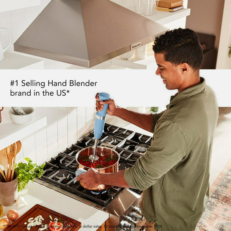 KitchenAid 7-Speed Cordless Hand Mixer | Blue Velvet