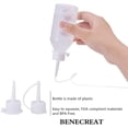 thumbnail image 2 of Paquete de 15 botellas dispensadoras de plástico de 96 ml (3.4 onzas) con medidor - Ideales para manualidades, arte, pegamento y otros usos., 2 of 6