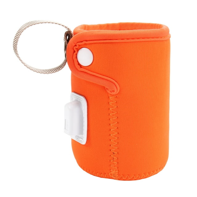 GOOHOCHY Calentador de leche de viaje Calentador de leche portátil Funda térmica para biberones