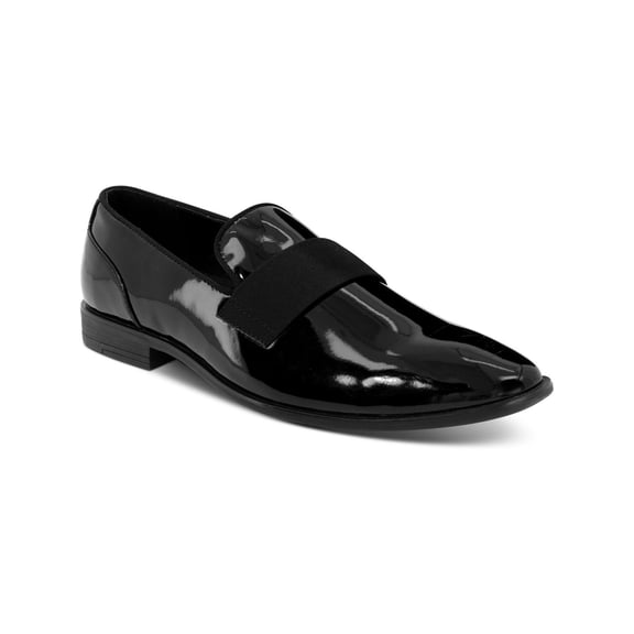 Alfani Mens Dash Faux Patent Slip-On Loafers