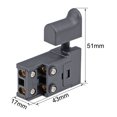 thumbnail image 2 of Interruptor de Gatillo para Martillo Eléctrico de la Serie 26 250V-4A Control de Velocidad de Herramienta Interruptor de Botón, 2 of 4