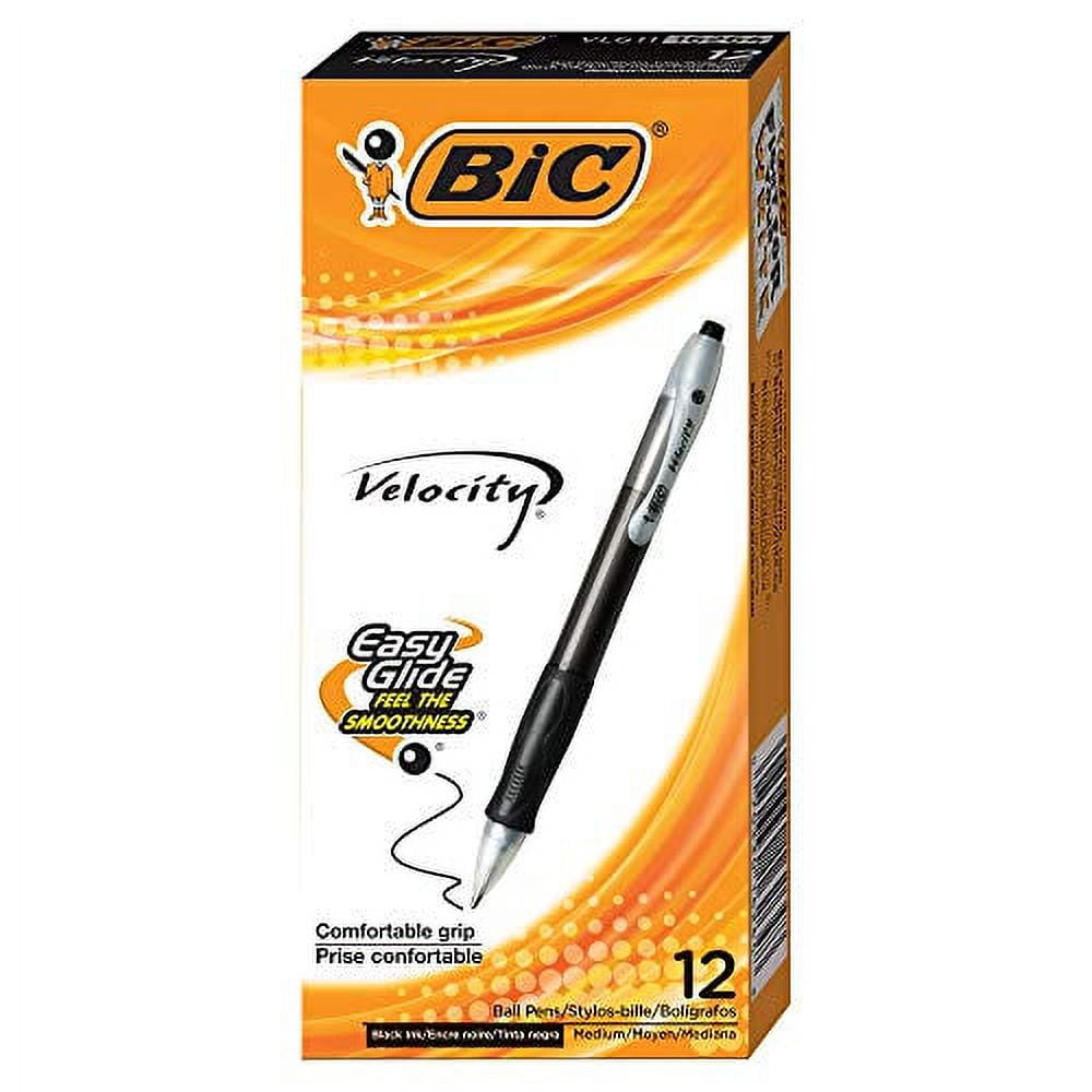 UMKC Health Sciences Bookstore - Bic Velocity Retractable Ball Point Pen Set  of 4