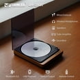 thumbnail image 2 of JA-310R Retro Wooden Compact CD Player with Bluetooth 5.3 Transmitter/Optical/USB/AUX, Lossless HiFi Audio Desktop CD Player with Remote Control for Home Audio System (No Built-in Speakers & Battery), 2 of 9