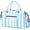 Blue White, variant on Travel Duffle Bag, Waterproof Weekender Carry On Tote Bags for Women, Sport Gym Bag for Men, Hospital Bag for Labor and Delivery, Overnight Luggage Bag with Trolley Sleeve Coral Pink