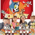 thumbnail image 3 of Tom and Jerry Honeycomb Centerpieces Table Toppers Decorations for Birthday Party Decor Supplies, 3 of 3