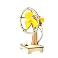 thumbnail image 2 of Tdoenbutw Portable Fan Homemade Fan Science And Technology Small Production Children'S Puzzle Elementary School Students Manual Science Experiment Stem Material Package Big Deals B, 2 of 8
