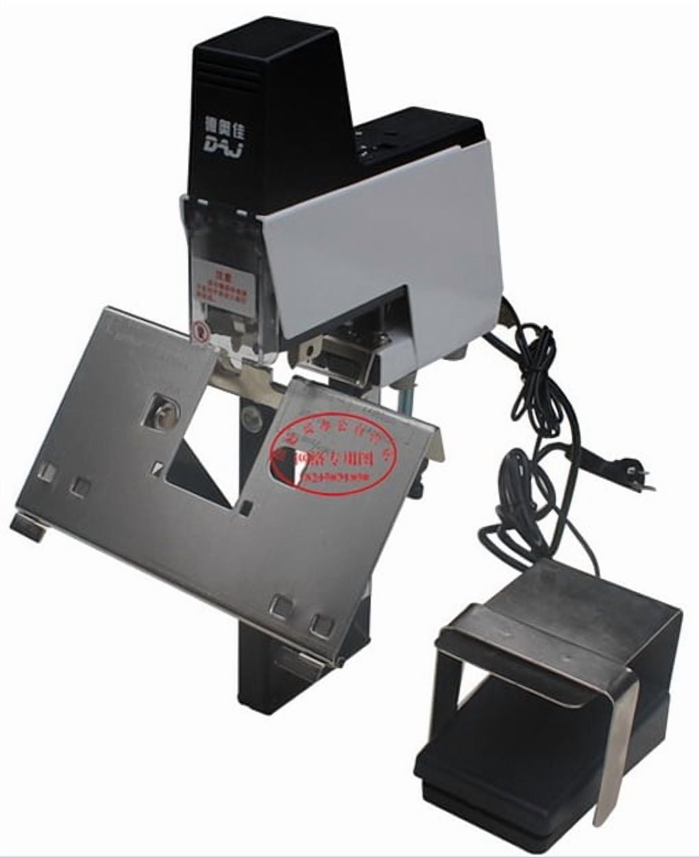 Saddle Stapler Electric Auto Bookbinding Machine Binder Riding Binding Stitcher