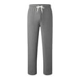 thumbnail image 6 of Men's Winter Pants Men's Lounge Pants Trouser Bottom Workout Running Gym Sweat Pants Joggers Pants Basic Running Drawstring Workout Sweat Pants Comfortable Sweatpants for Men, 6 of 7