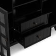 thumbnail image 2 of Simpli Home Acadian 53 inch Wide Solid Wood Transitional Tall TV Stand in Black For TVs up to 60 inches, 2 of 12