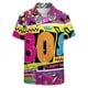 thumbnail image 4 of Camisa hawaiana de playa con estampado 3D para hombre, divertida camisa de fiesta con gráficos retro, blusa abotonada de manga corta para hombre, ropa Y2k, 4 of 5
