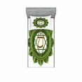 thumbnail image 2 of Chakra Bedding Set with Sheet & Covers, Circular Oriental Style Earth Core Form Balance and Harmony in Cosmos Theme, Printed Bedroom Decor 2 Shams, 4 Sizes, Green Brown, by Ambesonne, 2 of 3