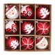 thumbnail image 1 of 14 Piezas Colgantes Navidad Árbol Adornos Colgantes Ornamentales Decorativos de Pp Ligeros para Uso en Hogar Puerta Jardín Fiesta Centro Comerci 9 piezas, 1 of 9