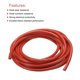 thumbnail image 4 of Cable de Silicona 10AWG 10 Calibre Flexible Estañado Cobre Estándar Alta-Temperatura Rojo 3,0 m Unique Bargains, 4 of 7