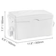 thumbnail image 4 of KFFKFF Macerator Pump, 350W, 6000 L/h Flow, 23 ft/7 m Head, Macerator Sewerage Sump Pump with 3 Water Inlets for Basement, Kitchen, Sink, Shower, Bathtub, Laundry Waste Water Disposal Upflush Machine, 4 of 9