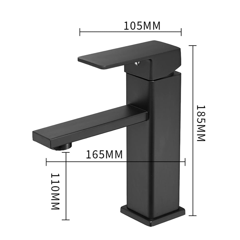 Black Bathroom Faucet