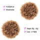 thumbnail image 4 of Cola de caballo con cordón de soplo afro, cola de caballo corta con cordón de soplo alto para mujeres negras, postizos de cola de caballo rizados afro rizados, 4 of 5