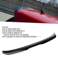 thumbnail image 1 of AMONIDA Spoiler Cap, Gloss Black ABS Plastic Rear Wing Roof Spoiler Refit For Maxton Style Fits For 6 R R20 2009-2013, 1 of 8