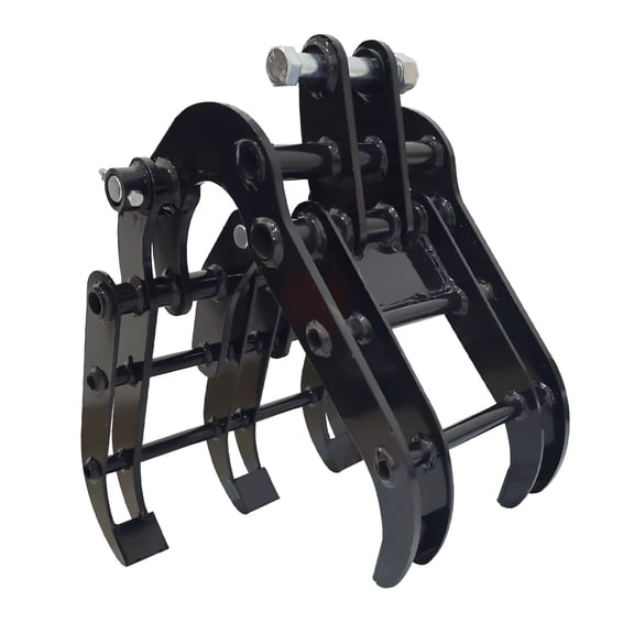 Mini Excavator Attachment Grapple Wide Opening Grabber for Small Diggers