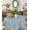 Blue, variant on Turquoise Tablecloth Rectangle Table Cloth 52x70 , Waterproof Tablecloth Outdoor Table Cloth, Modern Pure Turquoise Washable Table Cover for Kitchen Dining Party