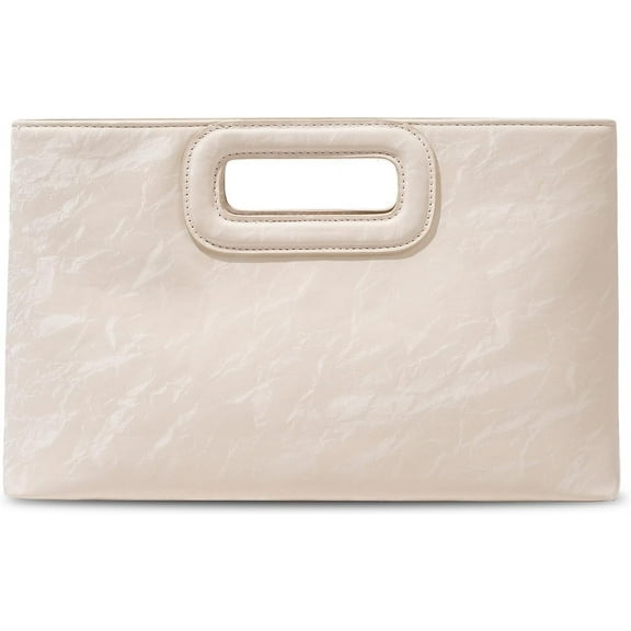 Top Handle Clutch Handbags for Women, Evening Handbag Shoulder Crossbody Purse with Gold Chain