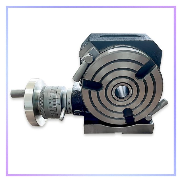 Fraiseuse HV4 Diamètre 110 mm Verticale et Horizontale Table Rotative Horizontale Verticale Haute Précision